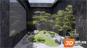Mini Garden Skp Files 